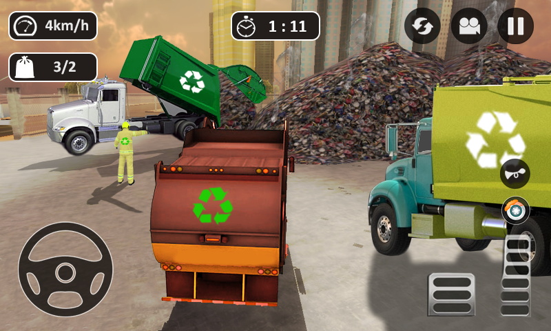 模拟垃圾车扫地 v5.0